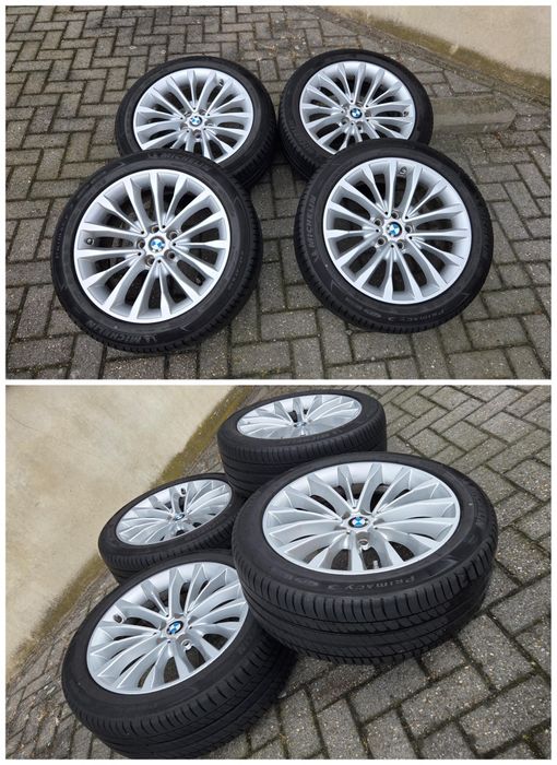 Jante bmw g30 audi skoda seat mercedes golf 5x112 cauciucuri 245 45 18