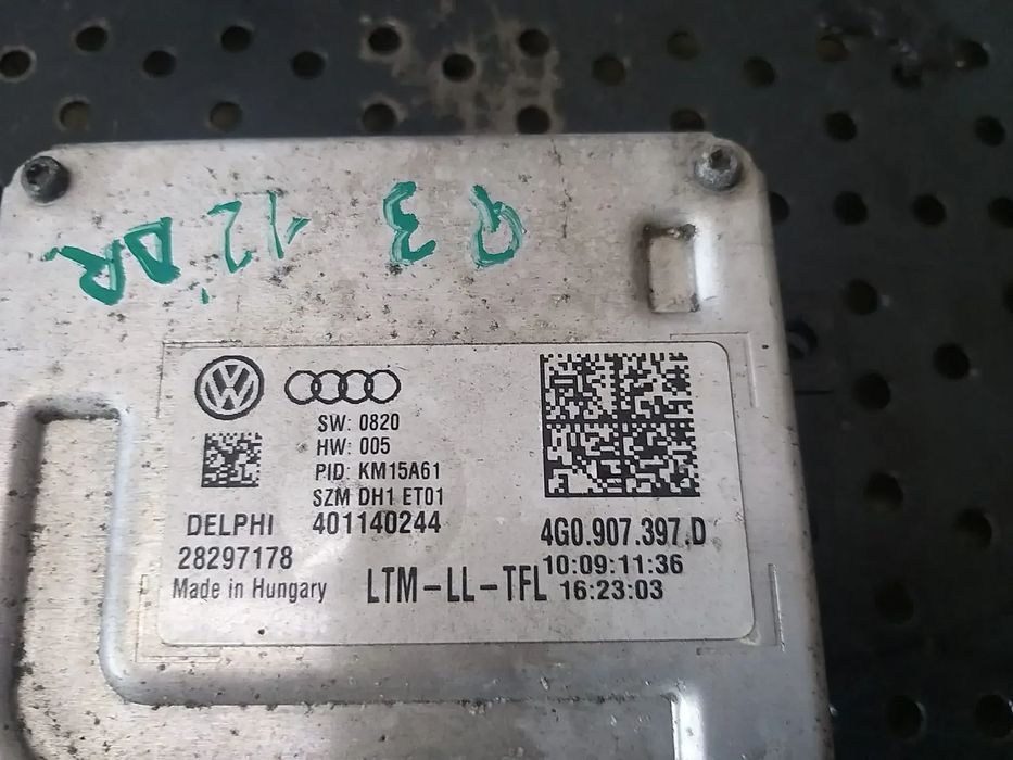 Modul calculator balast xenon drl audi q3 8u 4g0907397d 401140244 28297178