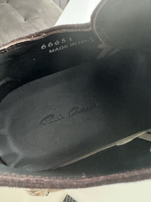 Rick Owens Megalace Low 41