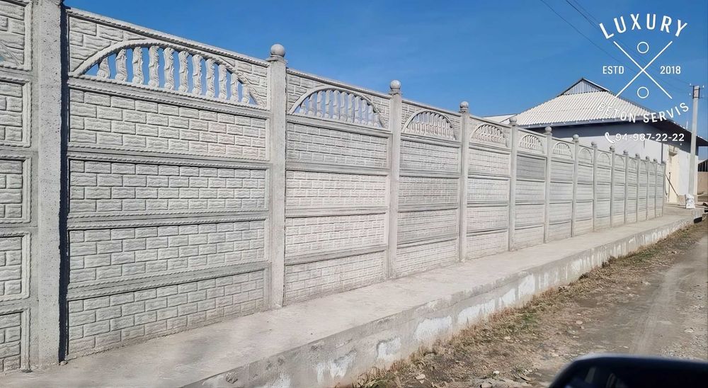 бетон девор йевро забор