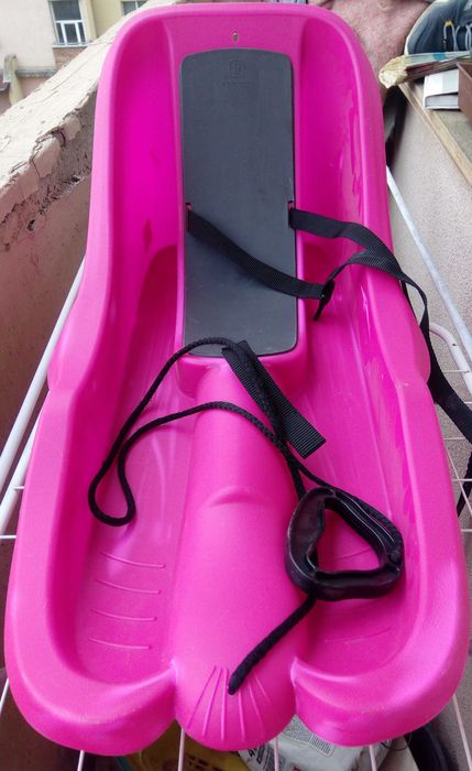 Детски шейни: Snow Flipper Deluxe със спирачки и чешка Baby Rider