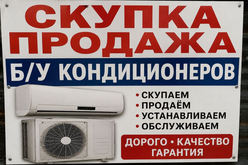 Кондиционер б/у.
