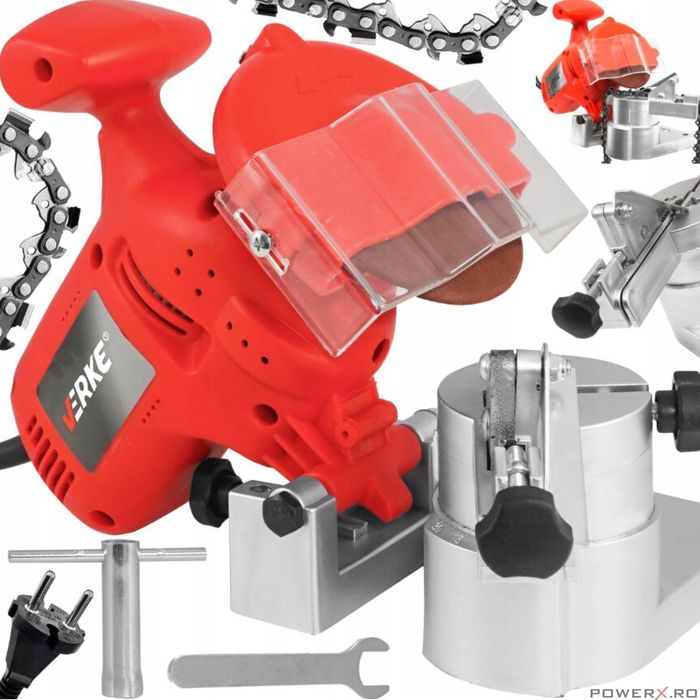 Aparat ascutit lant drujba, 220w, 7500 rpm, Verke