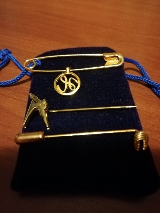 Игли за вратовръзка-позлатени