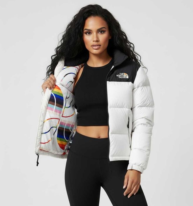 The North Face Nuptse - Оригинално зимно яке унисекс размер XS/S