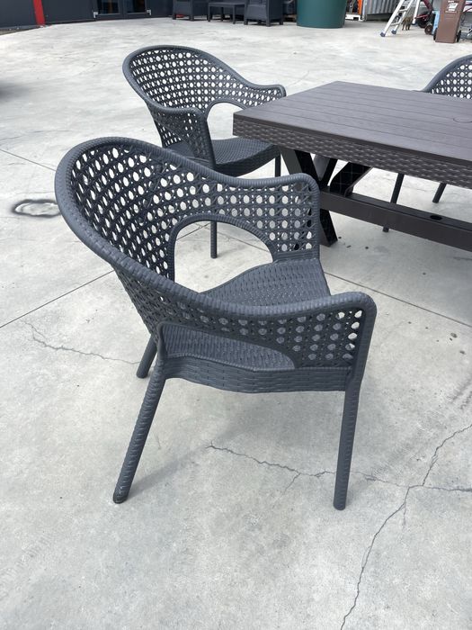 Set 4 scaune si masa Solid Terasa Marabella