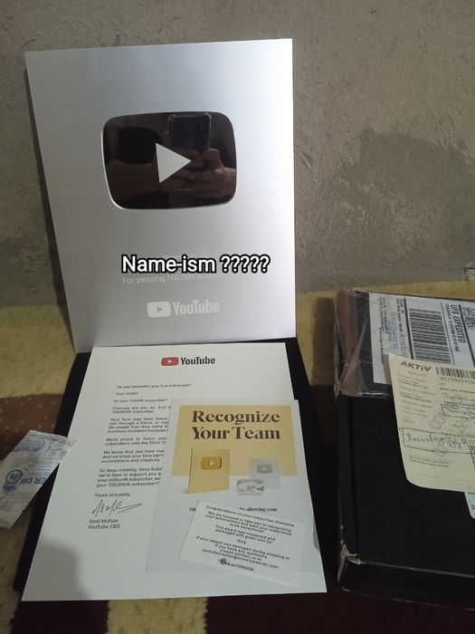 You tube kumush knopka