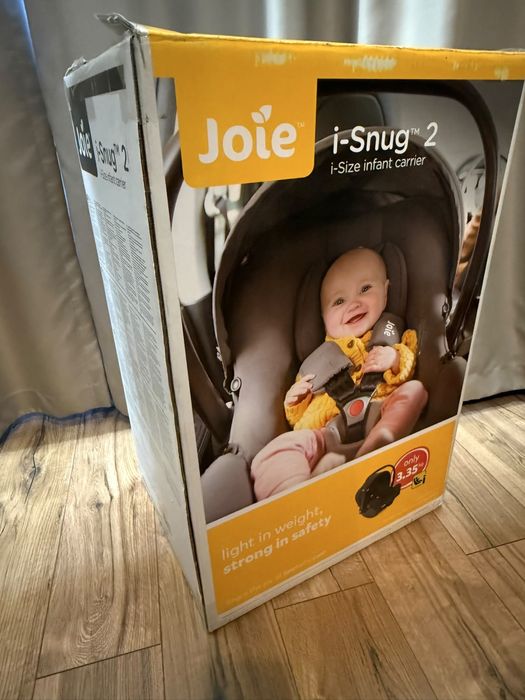 Vând Scoică Auto Joie i-Snug 2 (i-Size) – Ca Nouă, cu Cutie