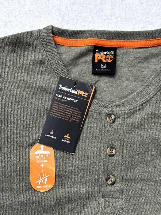 Мъжка блуза Timberland PRO (Mad As Henley) - размер XL, НОВА с етикет