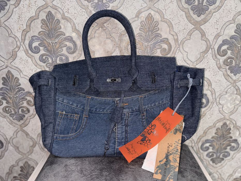 Сумка новая джинсовая.