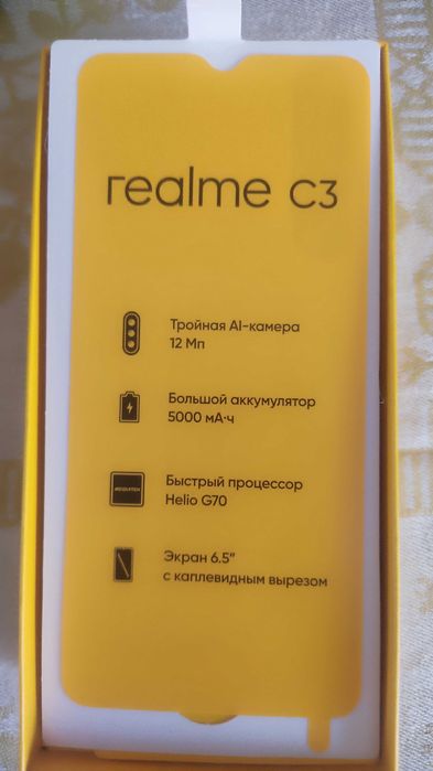 Realme C3 мобильный телефон