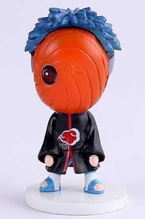 Set Figurine Naruto Akatsuki Itachi Obito Deidara Orochimaru 7 cm