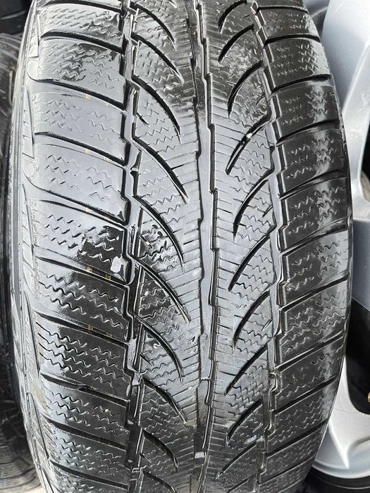 Set jante aliaj R16 gama VAG 5x112 cu anvelope de iarna 205 60 R16