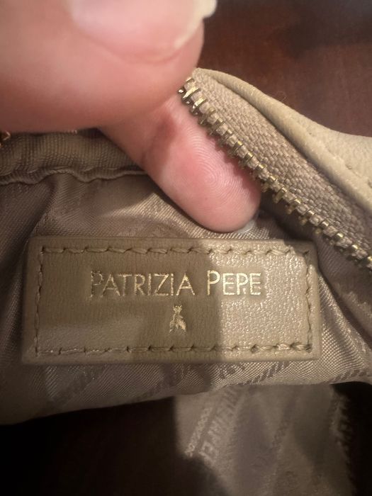 Patrizia Pepe естествена кожа чанта