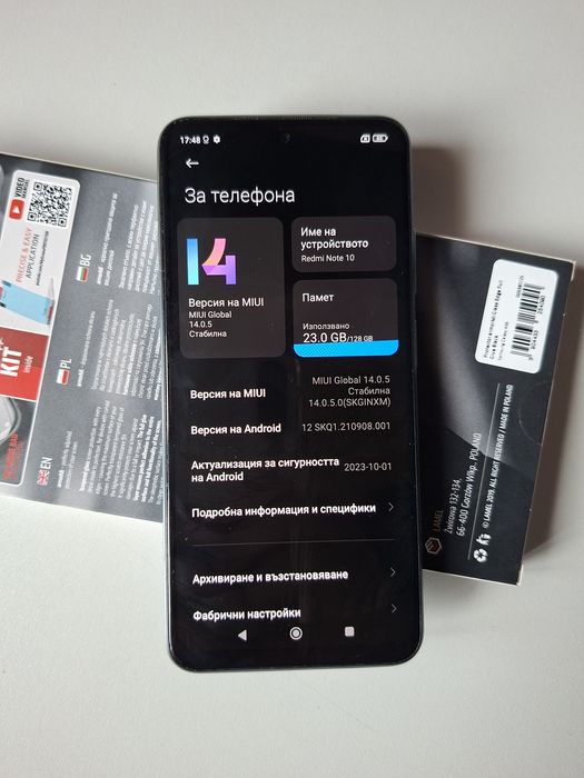 Xiaomi Redmi Note 10 128gb