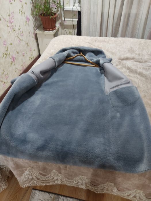 Дубленка.зима.2 в 1 . размер 44-46