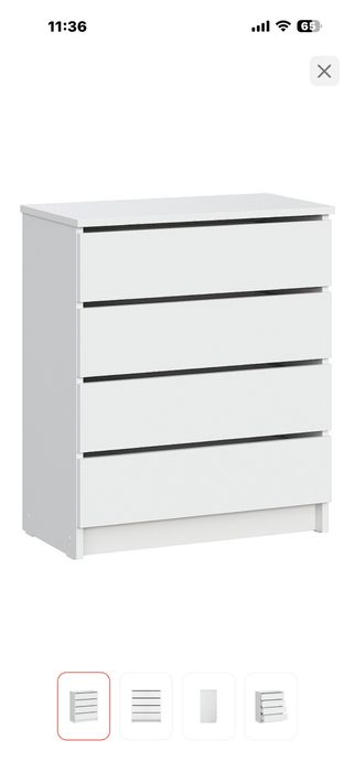 комод 62х33,5х72,5 размера