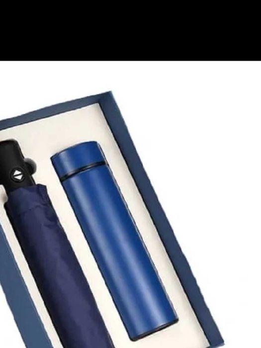 Подарочный набор женский – зонт + термос в комплекте