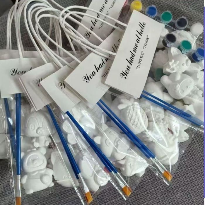 Гипс фигурки для расскраски