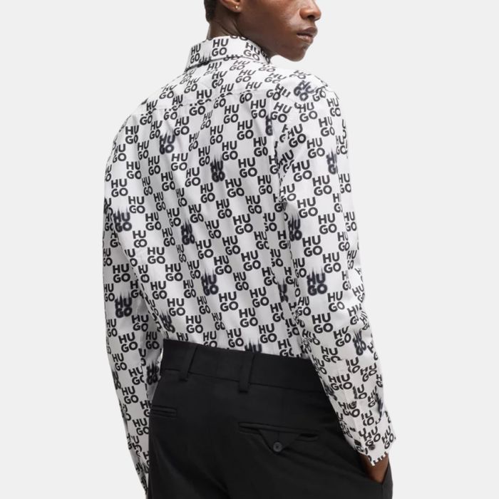 Оригинална мъжка риза Hugo Ermo 50534257