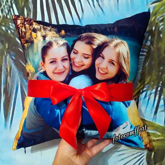 Подушки с фотографиями на заказ, Алматы, фото на подушках