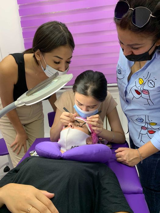 ‼️Курсы наращивания ресниц в Ташкенте. Школа лешмейкеров . Обучение