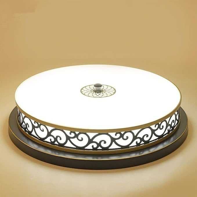 Полилей, лед LED Антично черно злато Железен детска трапезария 206