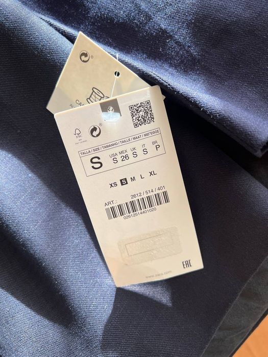Sacou zara nou cu eticheta