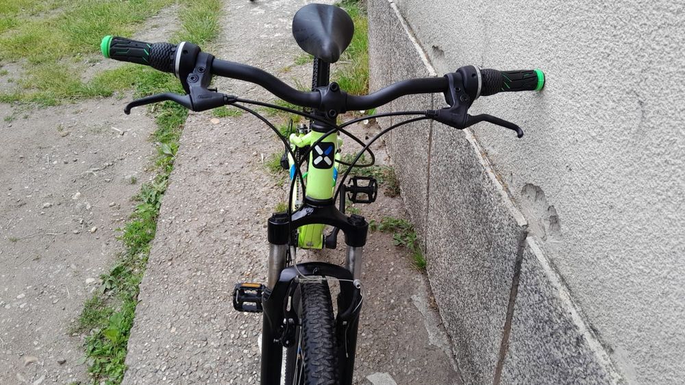 Bicicleta mountainbike Rockrider ST100, hardtail, 27,5 Inch, Aluminiu, 21 viteze