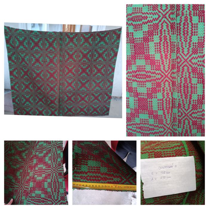 Cuvertura/covor/țol de lana Bucovina