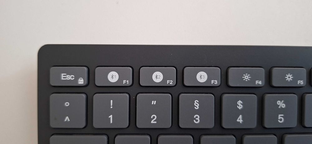 Tastatură slim 3x Bluetooth simultan Inateck pentru PC, Laptop, Ipad