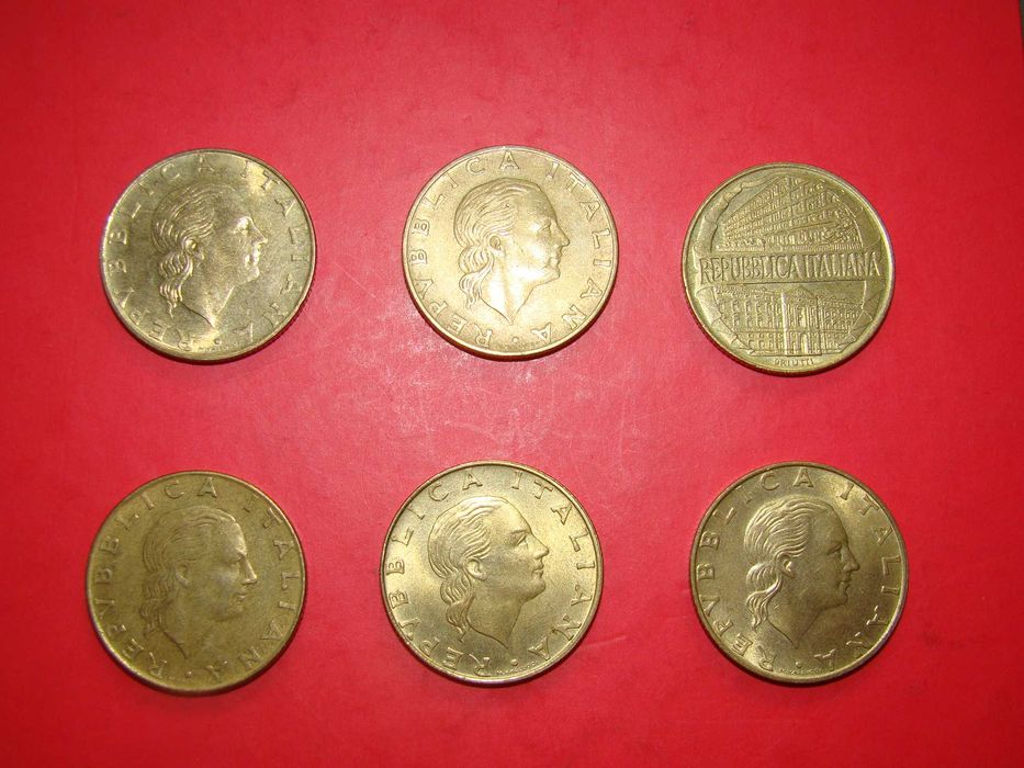 Монети - Италия и Франция