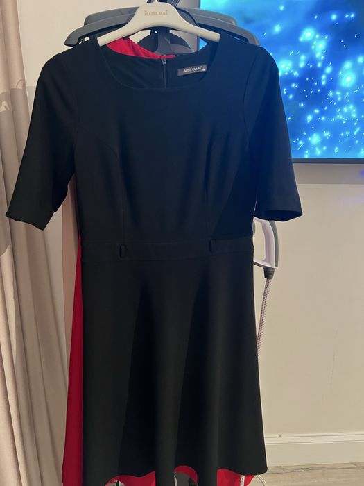 Платье офисное, 46 размер, 5000тг.