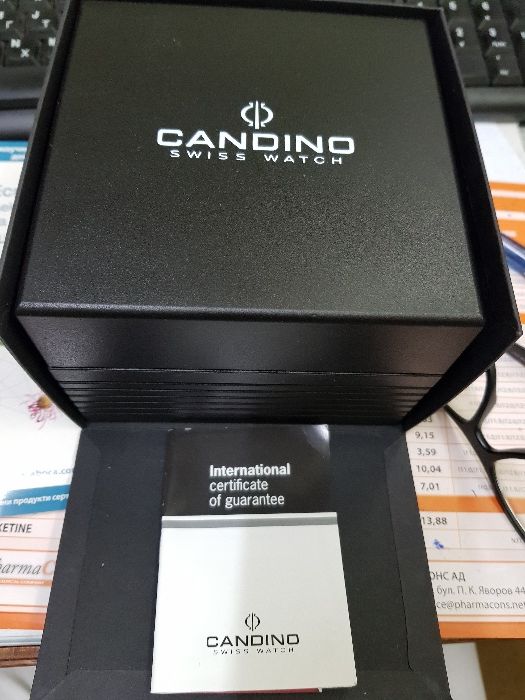 Часовник Кандино/Кварц!Подарък-чисто нов!