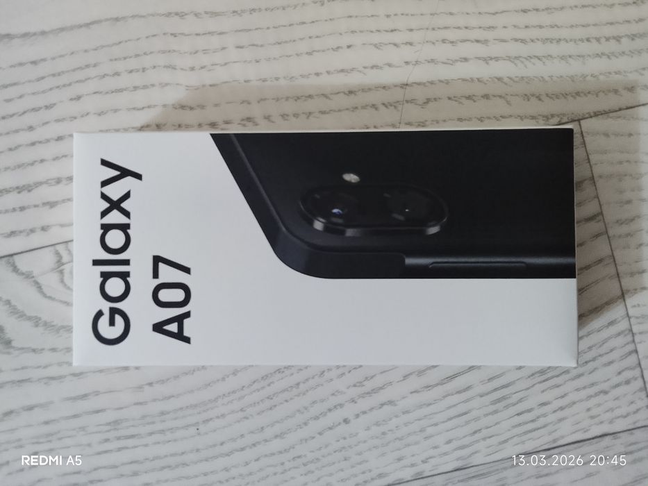 Galaxy A07 сатылады новый ашылмаған