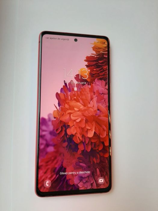Samsung Galaxy S 20 FE, DUAL SIM, 5G, 128 GB, 6GB RAM, ROȘU/CORAI