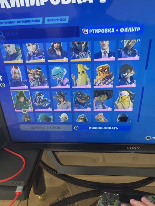 Продам аккаунт в фортнайте 100+ скинов