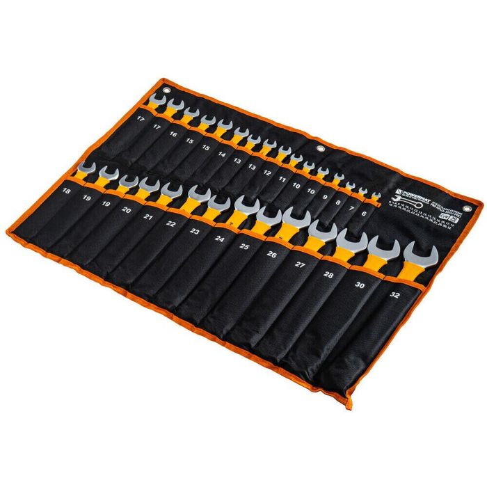 Set chei combinate, 30 piese, 6 - 32 mm, cu invelis antiaderent