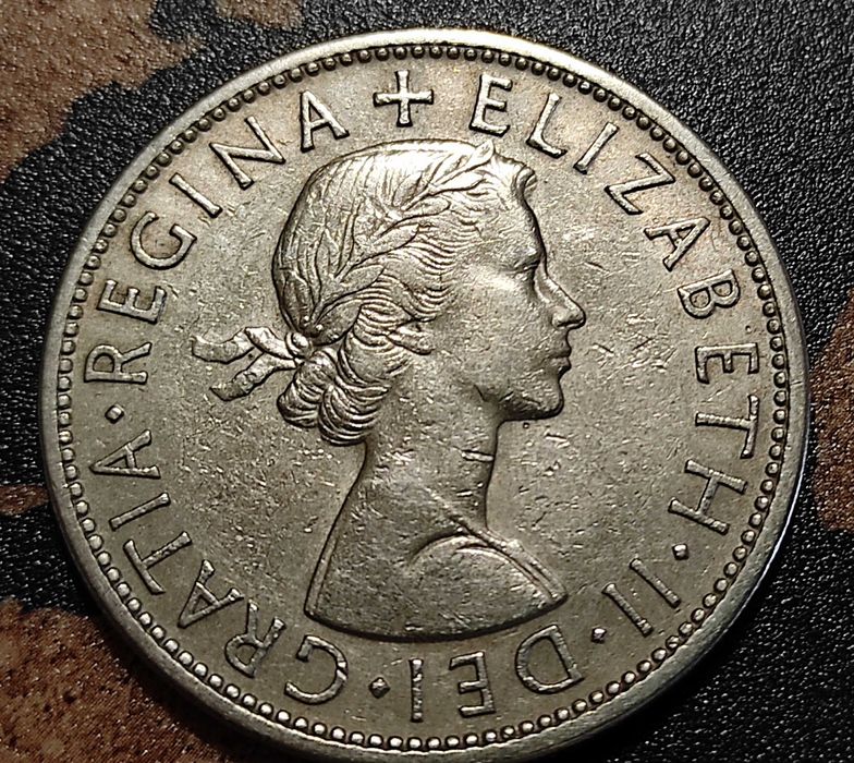 Монети Великобритания-7 бр.› Кралица Елизабет II(1955-1967)