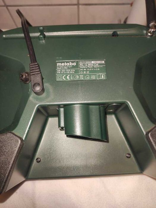 Metabo Radio de șantier 12V/,18V  Bluetooth