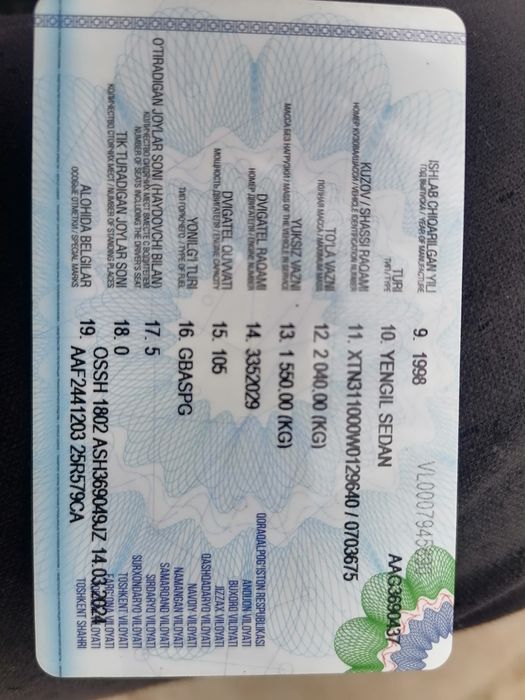 gaz 31 10 , 1998–yil 2500$