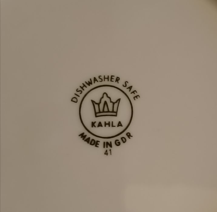 Немски порцеланови чинии за риба