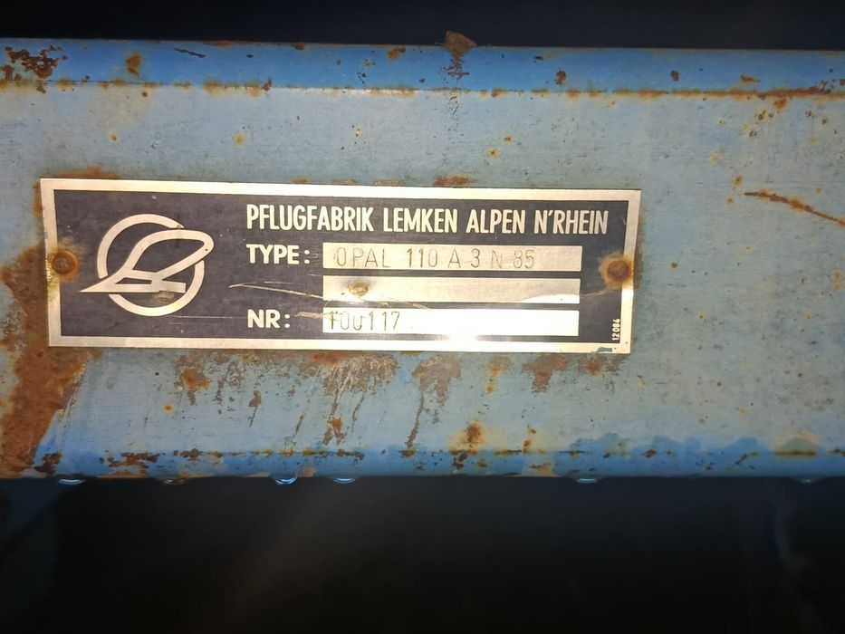 Plug lemken opal 110