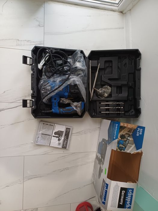 Електрически перфоратор 7J 1500W Scheppach DH1500+