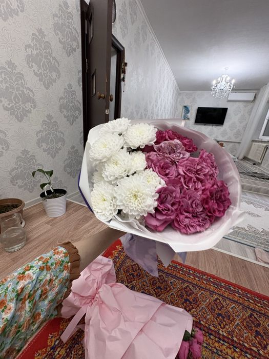 цветы букет почти новые