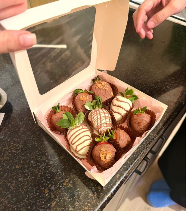 Клубника шокаладе