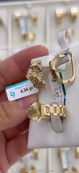 Продам золотой набор