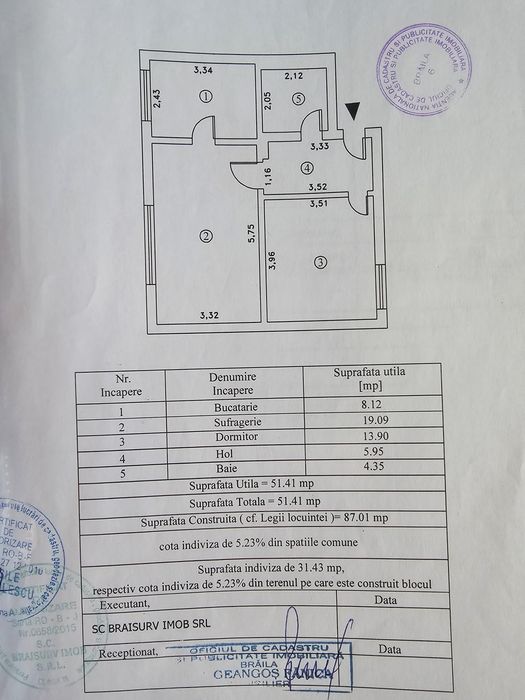 Apartament 2 camere lidl bariera pet friendly