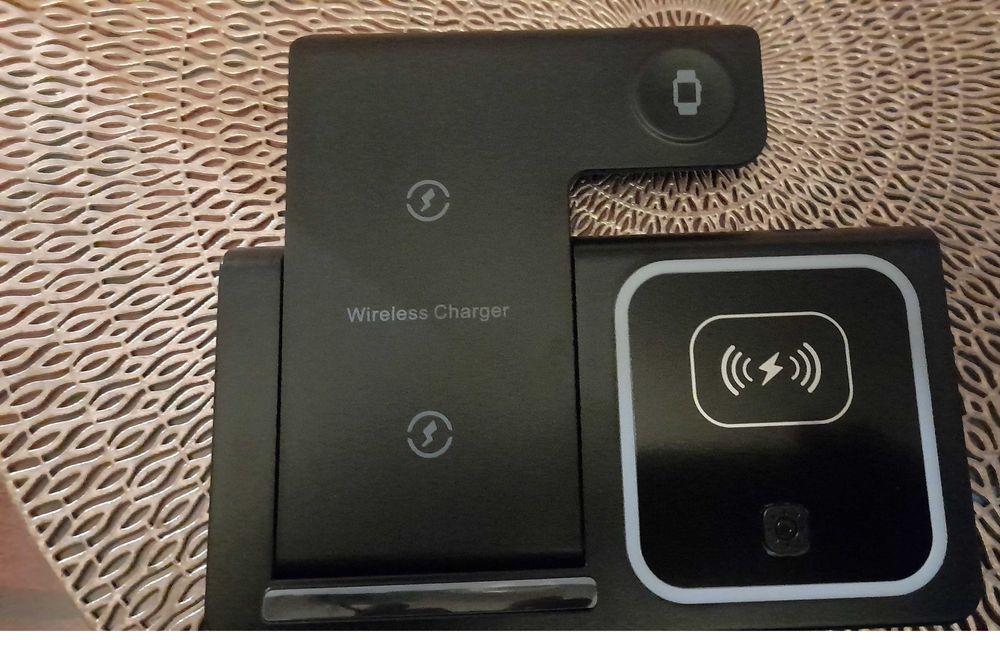 incarcatoare fast wireless Apple iPhone casti Airpods , ceasuri etc