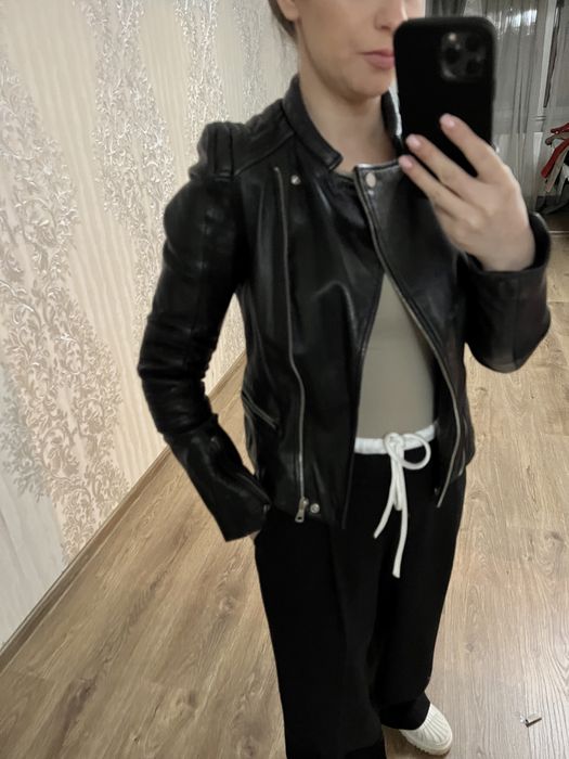 Geci piele  naturala ,zara sau stradivarius